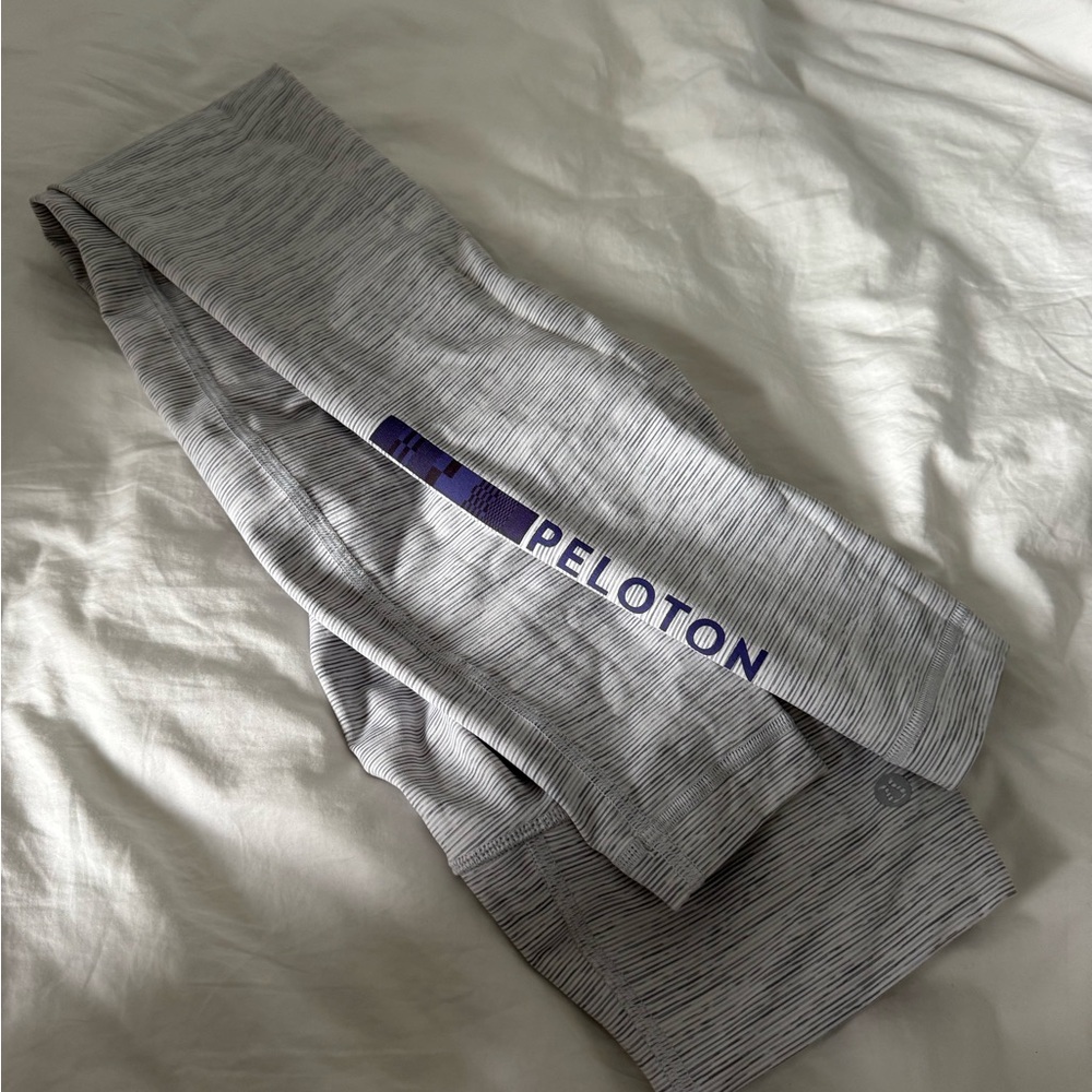 Lululemon x Peloton Grey Leggings
